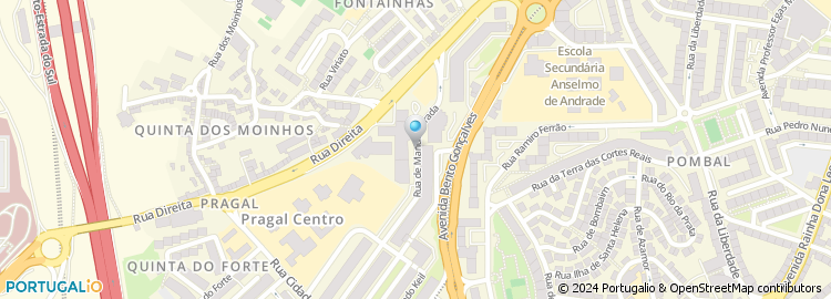 Mapa de Rua José Correia Pires