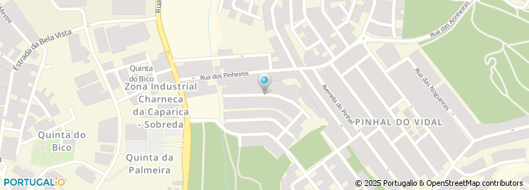 Mapa de Rua José Vizinho