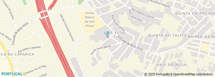 Mapa de Rua Júlio de Vilhena