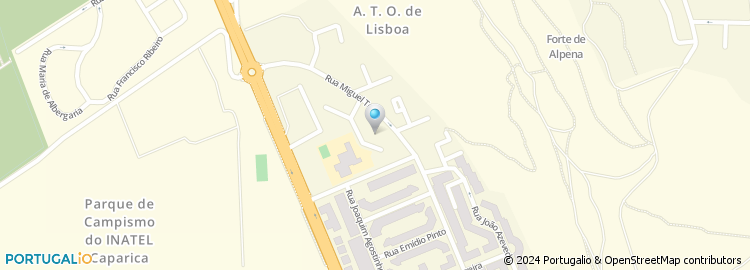Mapa de Rua Leonor de Eça