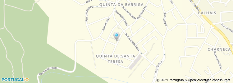 Mapa de Rua Lucinda do Carmo