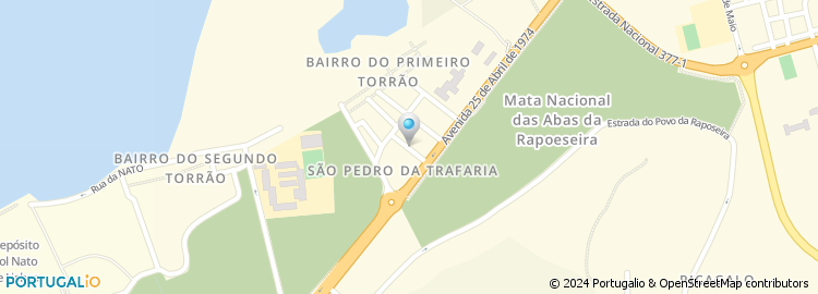 Mapa de Rua Manuel José Mateus