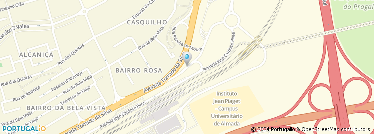 Mapa de Rua Mário Rodrigues