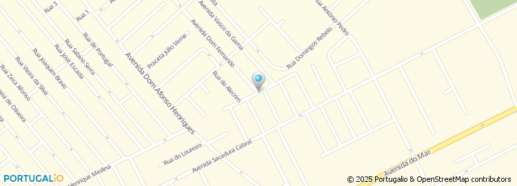 Mapa de Rua Martins Barata