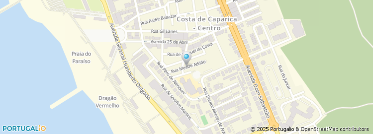 Mapa de Rua Mestre Adrião