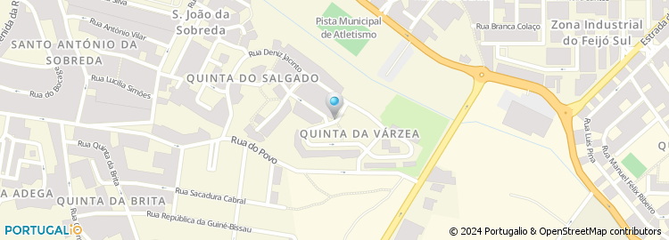 Mapa de Rua Paulo Quintela