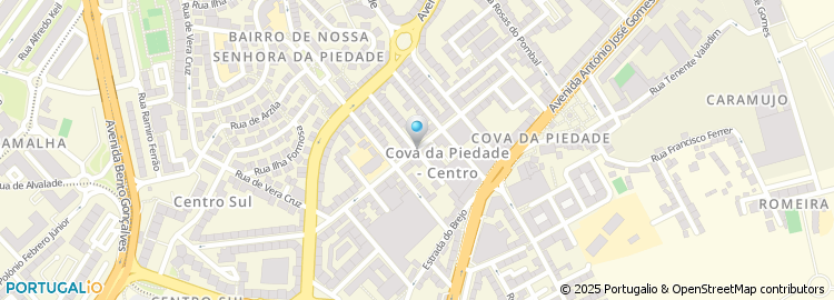 Mapa de Rua Pedro Matos Filipe