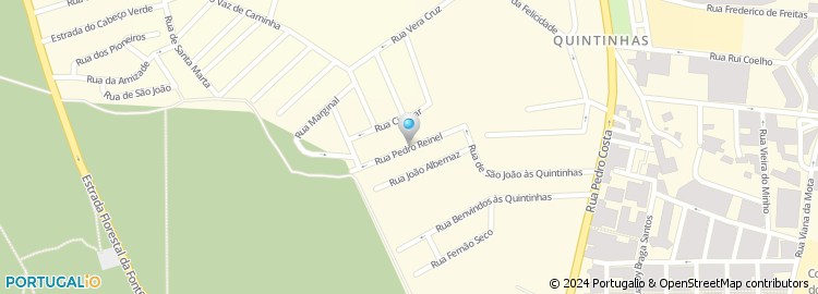 Mapa de Rua Pedro Reinel
