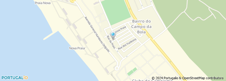 Mapa de Rua Praia da Mata