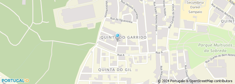 Mapa de Rua Quinta da Abóbora