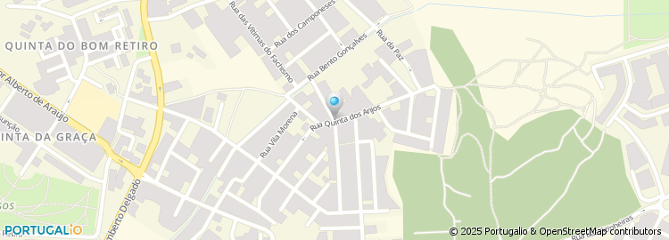 Mapa de Rua Quinta dos Anjos
