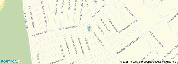 Mapa de Rua Rainha Dona Amélia