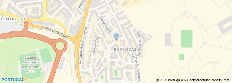 Mapa de Rua Rainha Santa Isabel