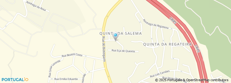 Mapa de Rua Ramalho Ortigão