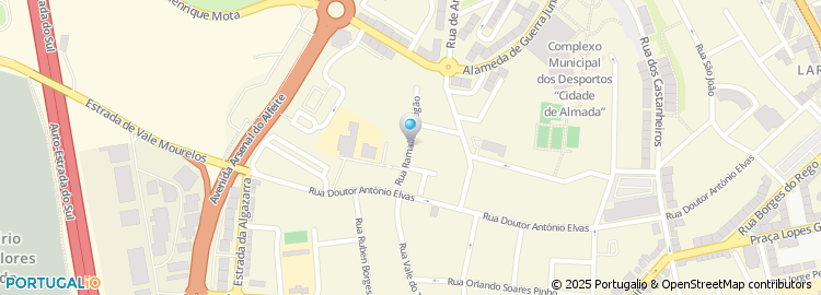 Mapa de Rua Ramalho Ortigão