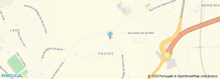 Mapa de Rua Rodrigues Braga