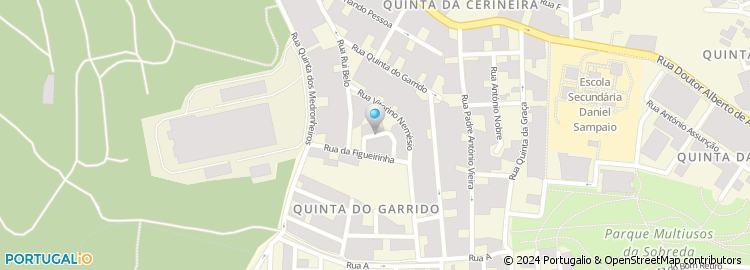 Mapa de Rua Sara Beirão
