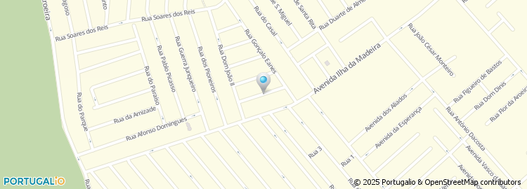 Mapa de Rua Vasco Coutinho