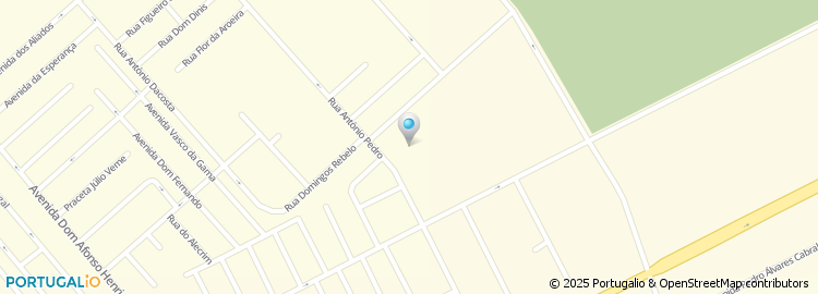 Mapa de Rua Vasco Fernandes
