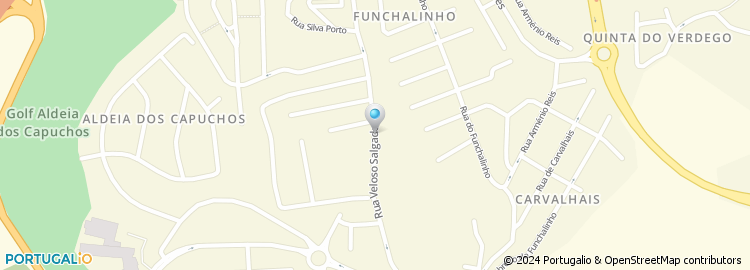 Mapa de Rua Veloso Salgado