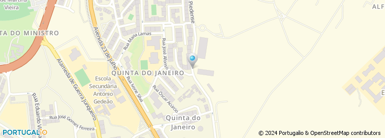 Mapa de Rua Filipe Moreira