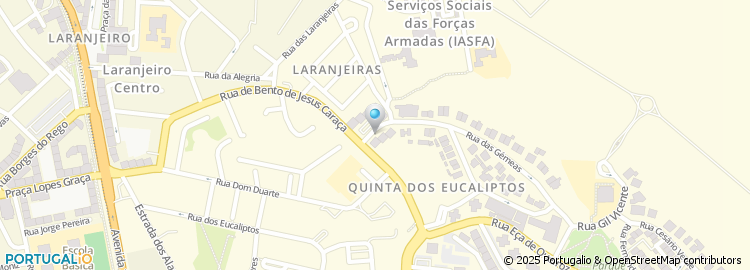 Mapa de Traseiras do Largo Fernão Vasques