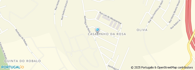 Mapa de Travessa Casalinho da Rosa