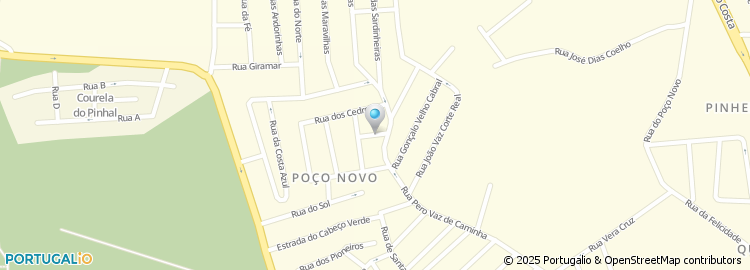 Mapa de Travessa das Amendoeiras