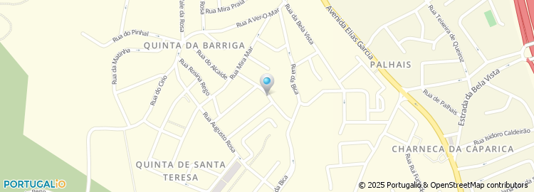 Mapa de Travessa de Santa Teresa