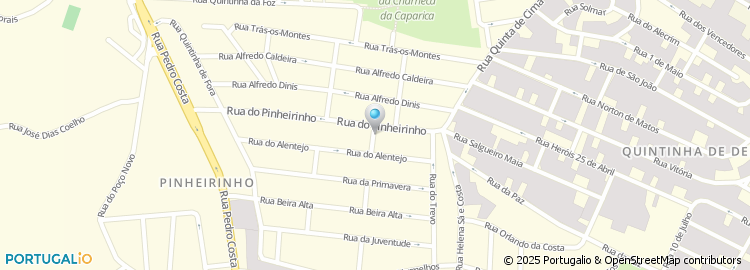 Mapa de Travessa do Pinheirinho