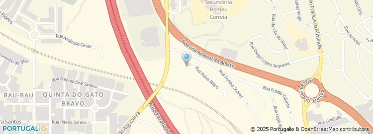 Mapa de Travessa Ferreira Soares