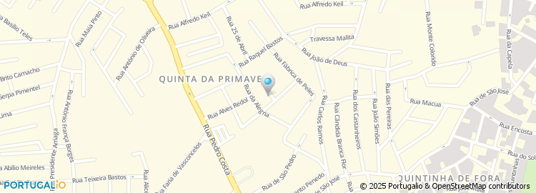 Mapa de Travessa Mário Saraiva