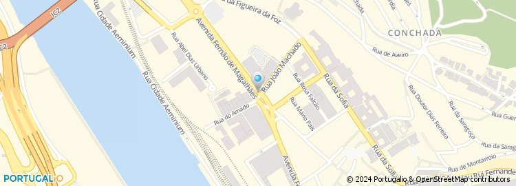 Mapa de Almedina Coimbra Hotel