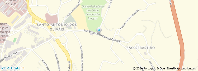 Mapa de Almeida & Alves Lda