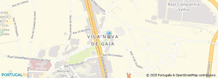 Mapa de Almeida & Fraga - Cosméticos, Lda