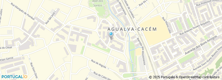 Mapa de Almeida & Melo Lda