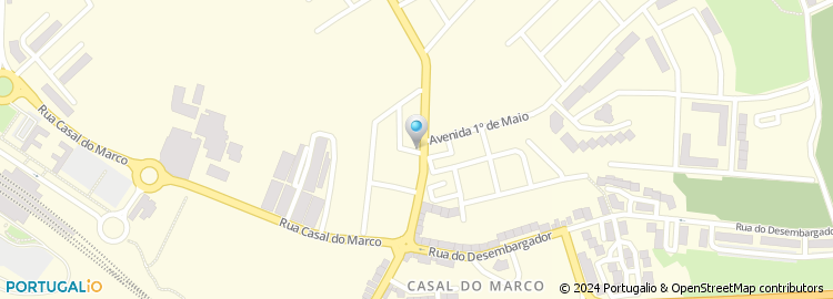 Mapa de Almeida & Santos, Lda