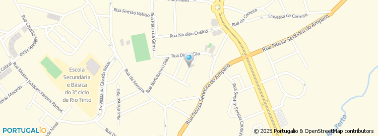 Mapa de Almeida & Silva, Comércio de Papelaria, Máquinas e Ferramentas Lda