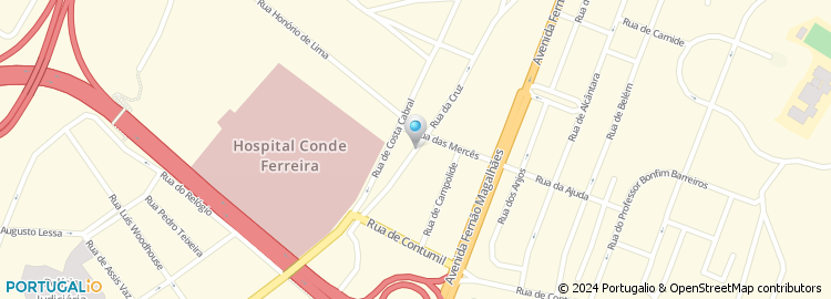 Mapa de Almeida & Sobrinho - Aplicações em Estuque, Lda