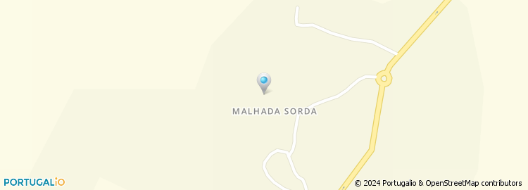 Mapa de Malhada Sorda