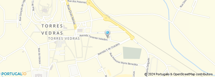 Mapa de Almerinda Moreira, Unipessoal Lda