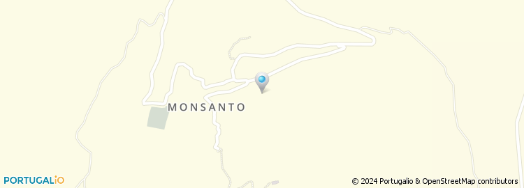 Mapa de Alojamento Panorâmico de Monsanto, Lda
