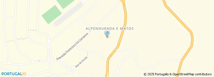 Mapa de Alpedouro - Construções, Lda