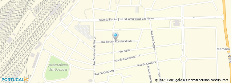 Mapa de Rua Doutor Ruy de Andrade