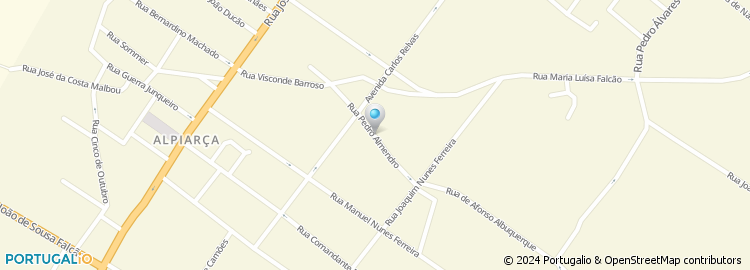 Mapa de Rua Pedro Almendro