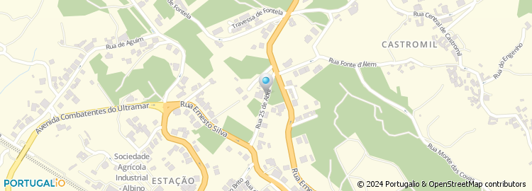 Mapa de Altino & Margarida - Táxis Lda