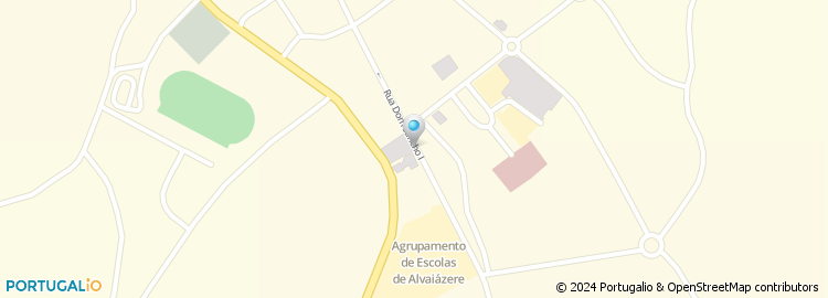 Mapa de Rua Professor José Augusto Martins Rangel
