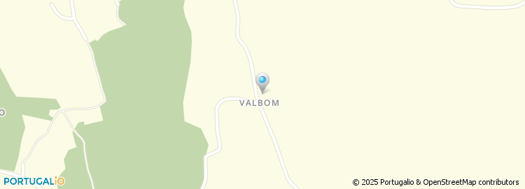 Mapa de Valbom