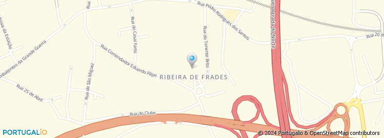 Mapa de Álvaro Correia Coelho - Serviços Médicos, Lda