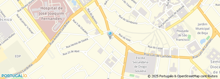 Mapa de Alvaro dos Santos & Maria Domingas Santos - Soc. de Solicitadores